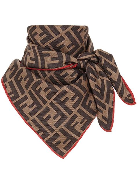 fendi scarf for hair|fendi silk scarf women's.